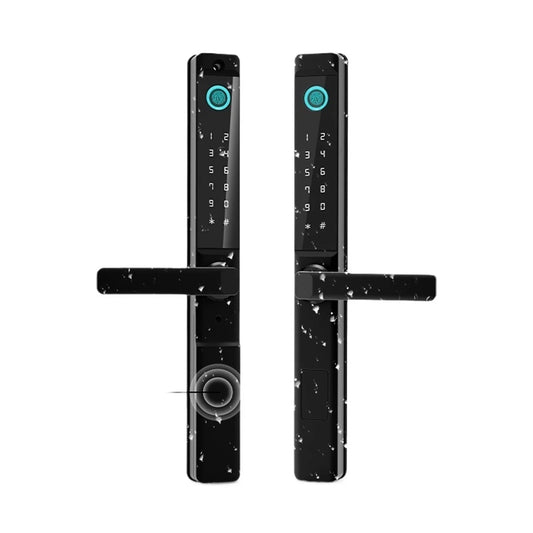 Fingerprint Double Two Side Waterproof Outdoor Smart Door Lock SUS Material for Slim Aluminum Swing Sliding Lock ,Corrosion-Resistant