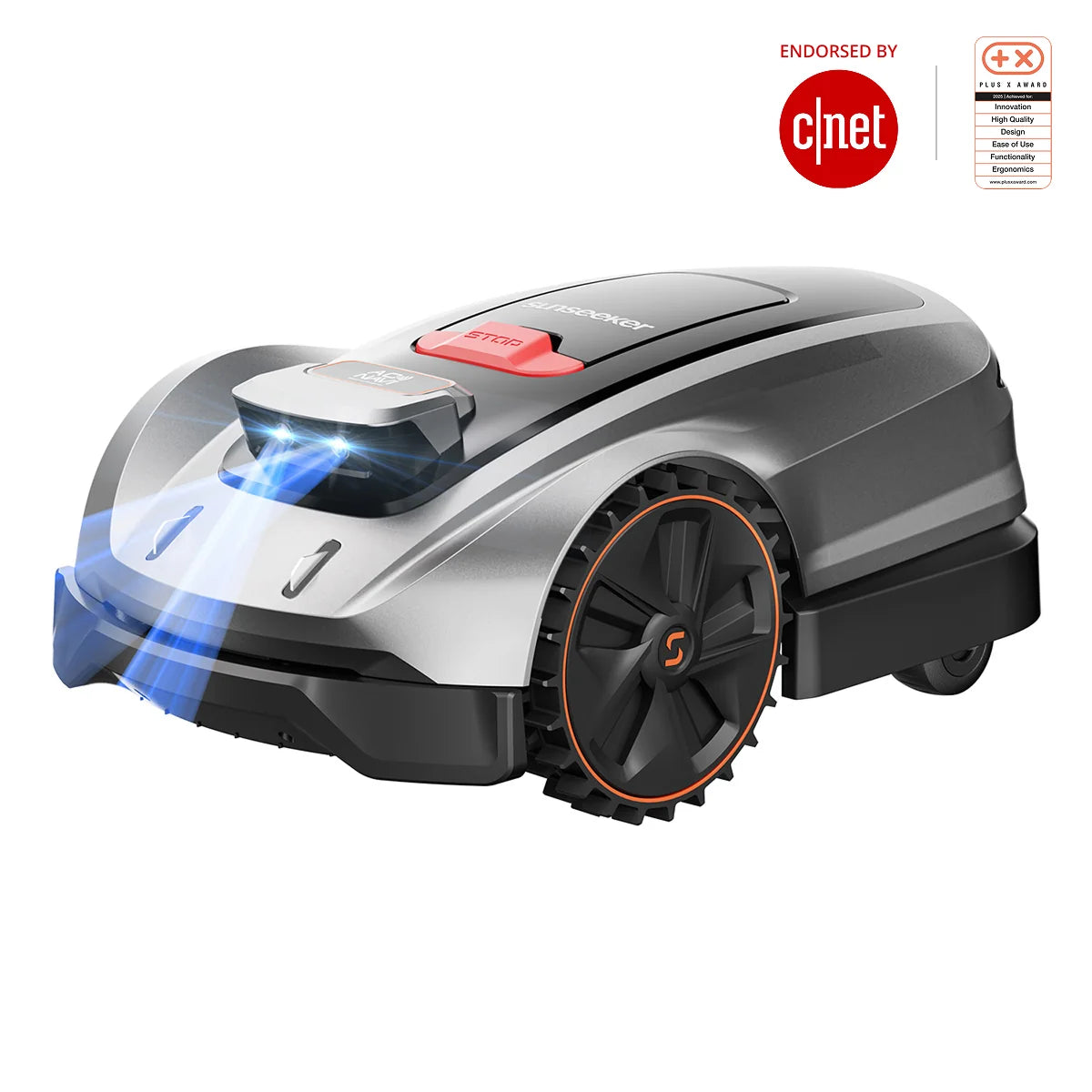 X3 plus Wireless AI Robot Lawn Mower | 0.3 Acre