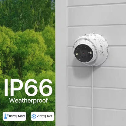 4K UHD 8-Channel 2TB Poe NVR Security Camera System with 8 8MP Wired Spotlight Cameras, Color Night Vision, 2-Way Audio — product view 5