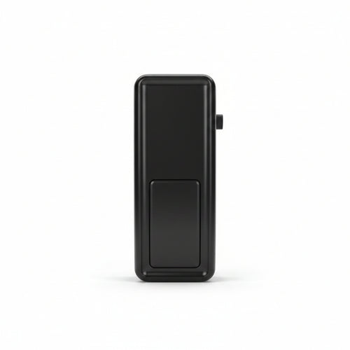 Smart Garage Door Opener - Wall Mounted - Myq Smartphone Controlled - Ultra Quiet Space Saving Direct Drive, Model RJO20, Black