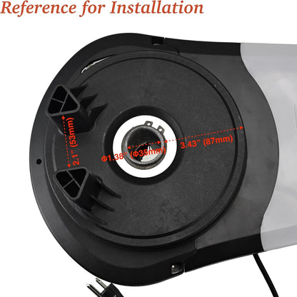 Automatic Roll up Door Opener,Commerial Garage Roller Door Opener with 4 Remote Powerful 1000N Motor 22M² Rolling OZ — product view 4