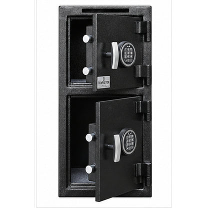 T859 Double Door Depository Safe, Anti-Fishing, 2.24 CBF