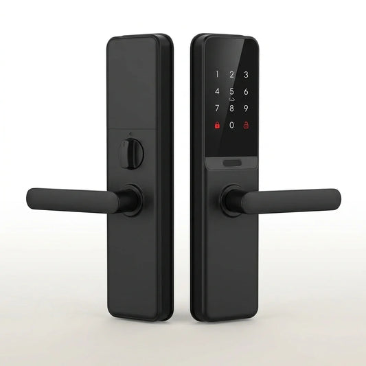 Smart Door Lock Built for Multiple Access Methods, Fingerprint Recognition, NFC Support, IP66 Waterproof